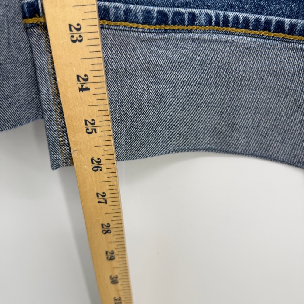 Talbots Wide Straight Ankle Cuff‎ Jeans - Viola Wash sz 16W - Picture 8 of 11